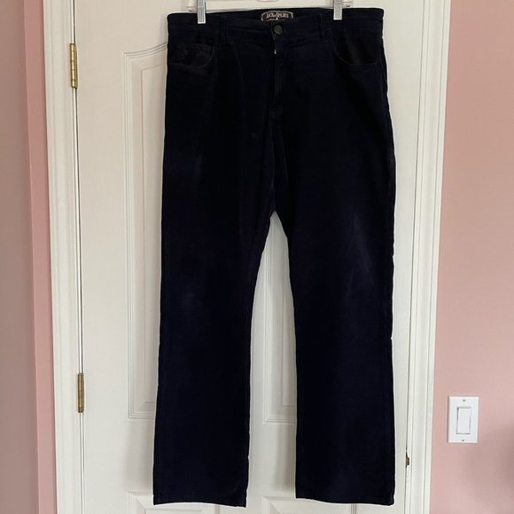 Jack of Spades Navy Corduroy Pants - Picture 1 of 5